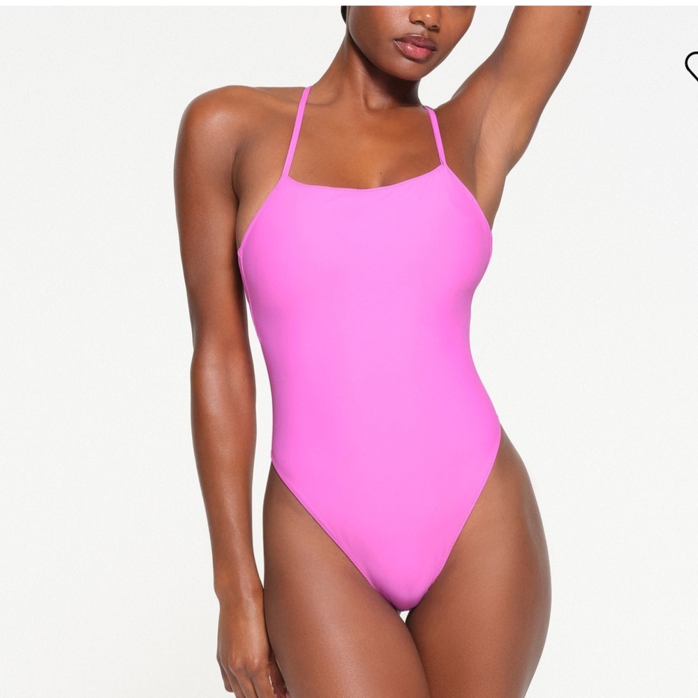 Skims recycled swim cami one piece